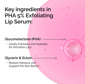 PHA 5% Exfoliating Lip Serum - Image 4