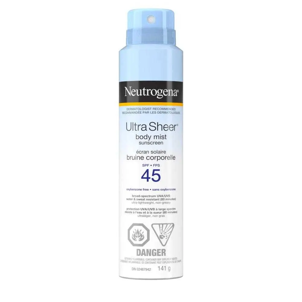 Neutrogena® Ultra Sheer® Body Mist Sunscreens SPF 30 - Image 2